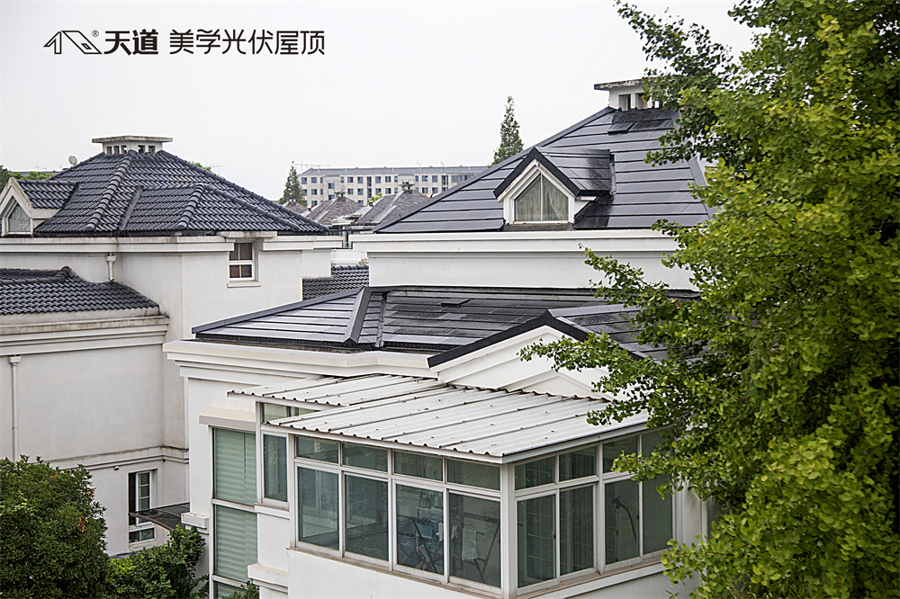 天道美學光伏屋頂項目案例-上海安盛花苑